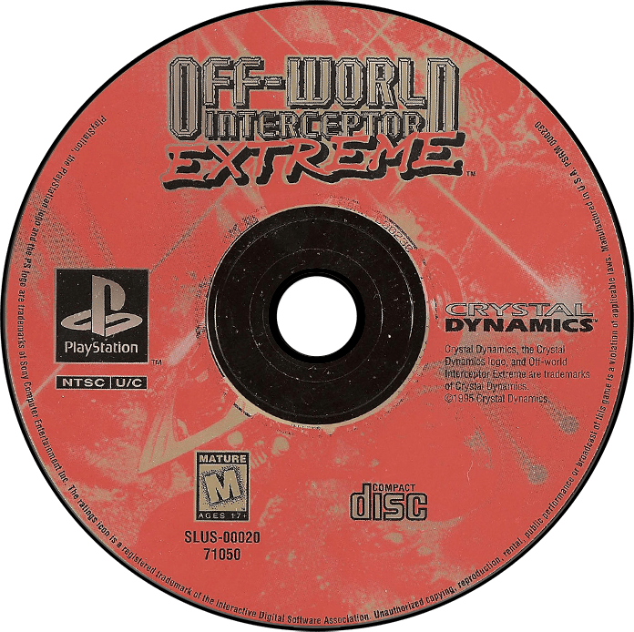 Off-World Interceptor Extreme media 5 for Playstation